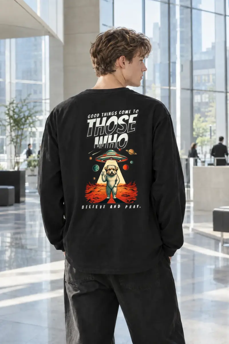 "Good Things Come" Unisex Longsleeve T-shirt | Gildan 2400