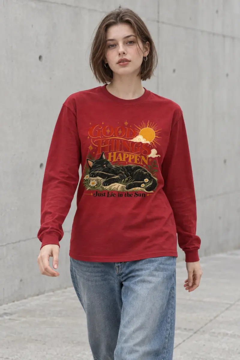 "Good Things Happen" Unisex Longsleeve T-shirt