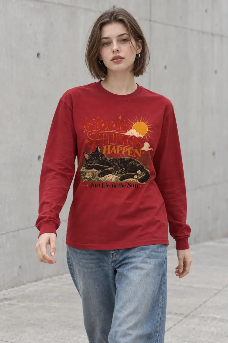 "Good Things Happen" Unisex Longsleeve T-shirt