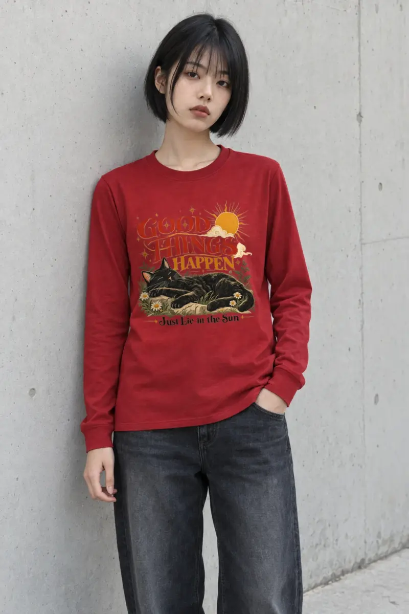 "Good Things Happen" Unisex Longsleeve T-shirt