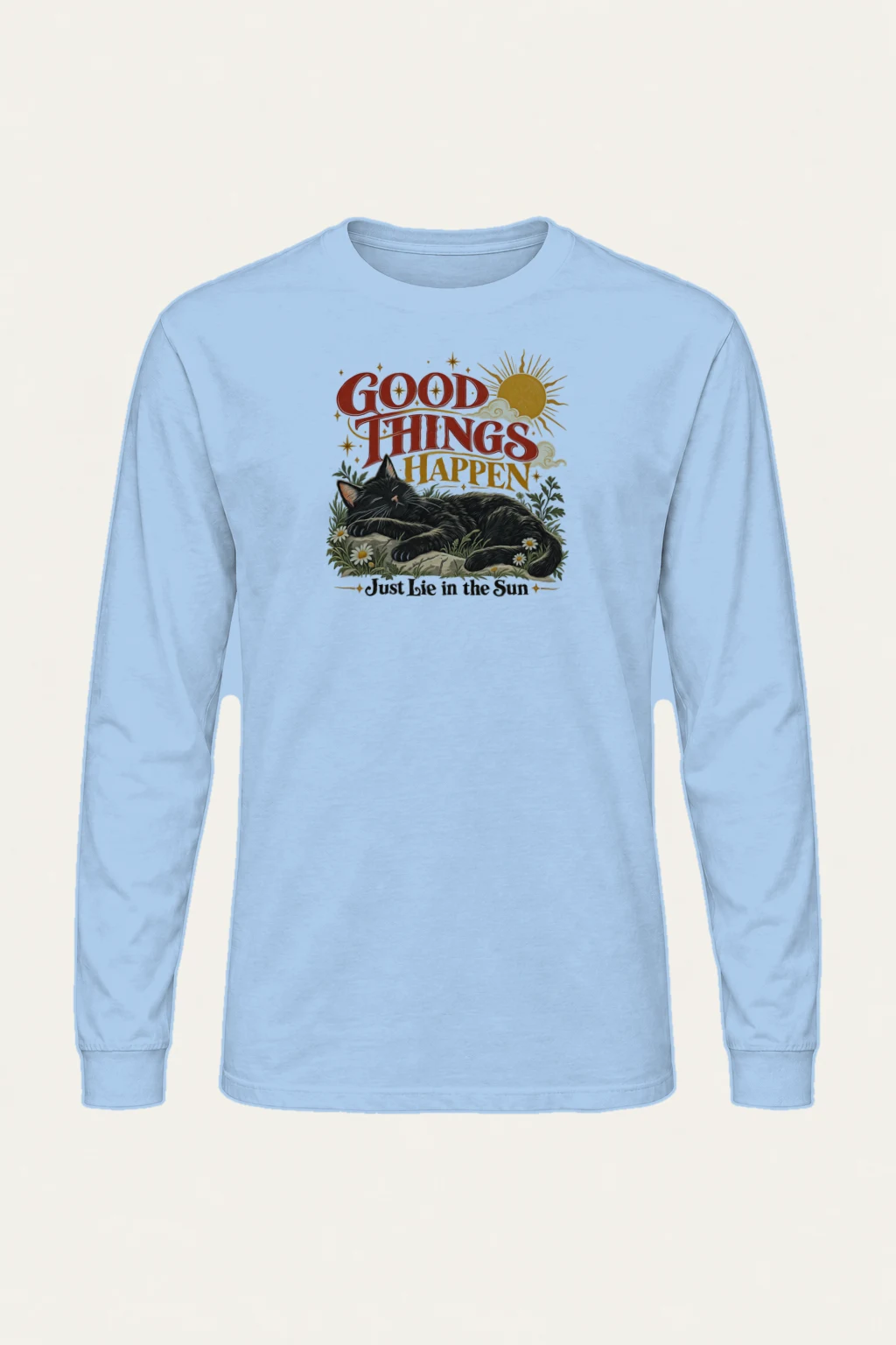 "Good Things Happen" Unisex Longsleeve T-shirt | Gildan 2400