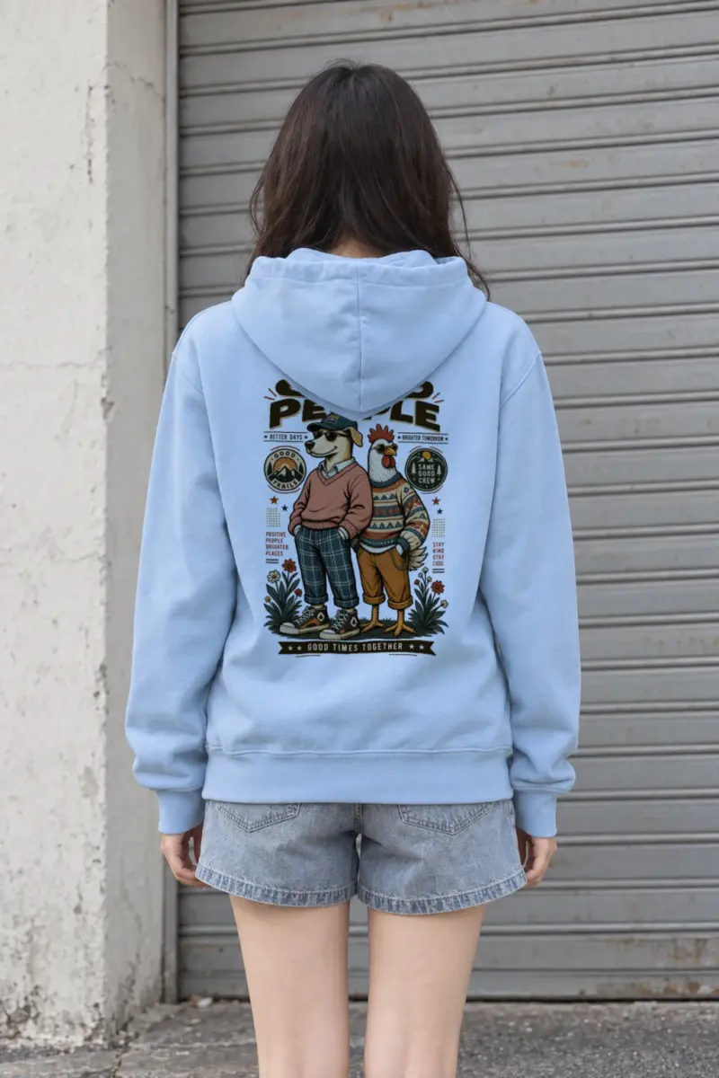 "Good Times Together" Heavy Blend Unisex Pullover Hoodie