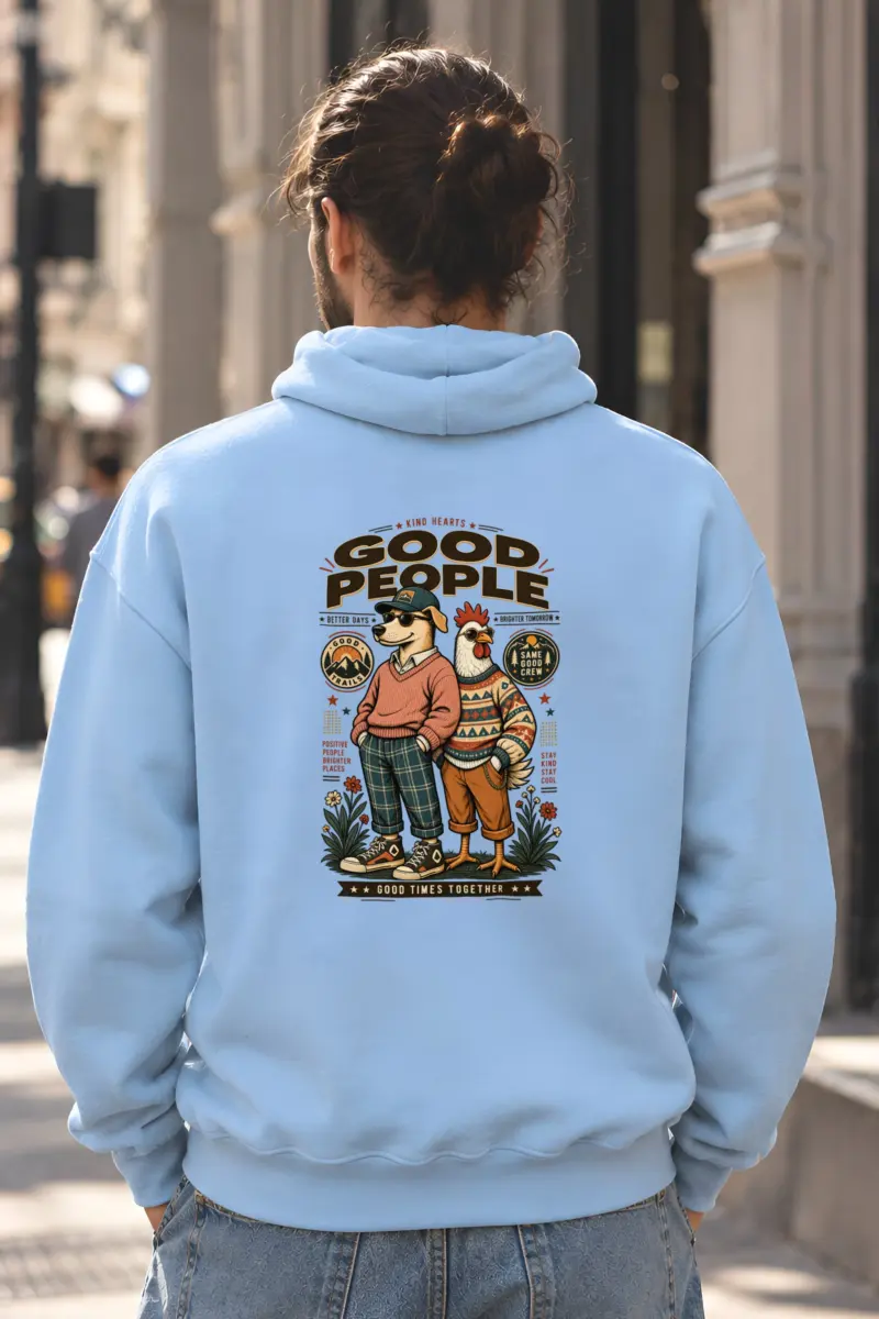 "Good Times Together" Heavy Blend Unisex Pullover Hoodie