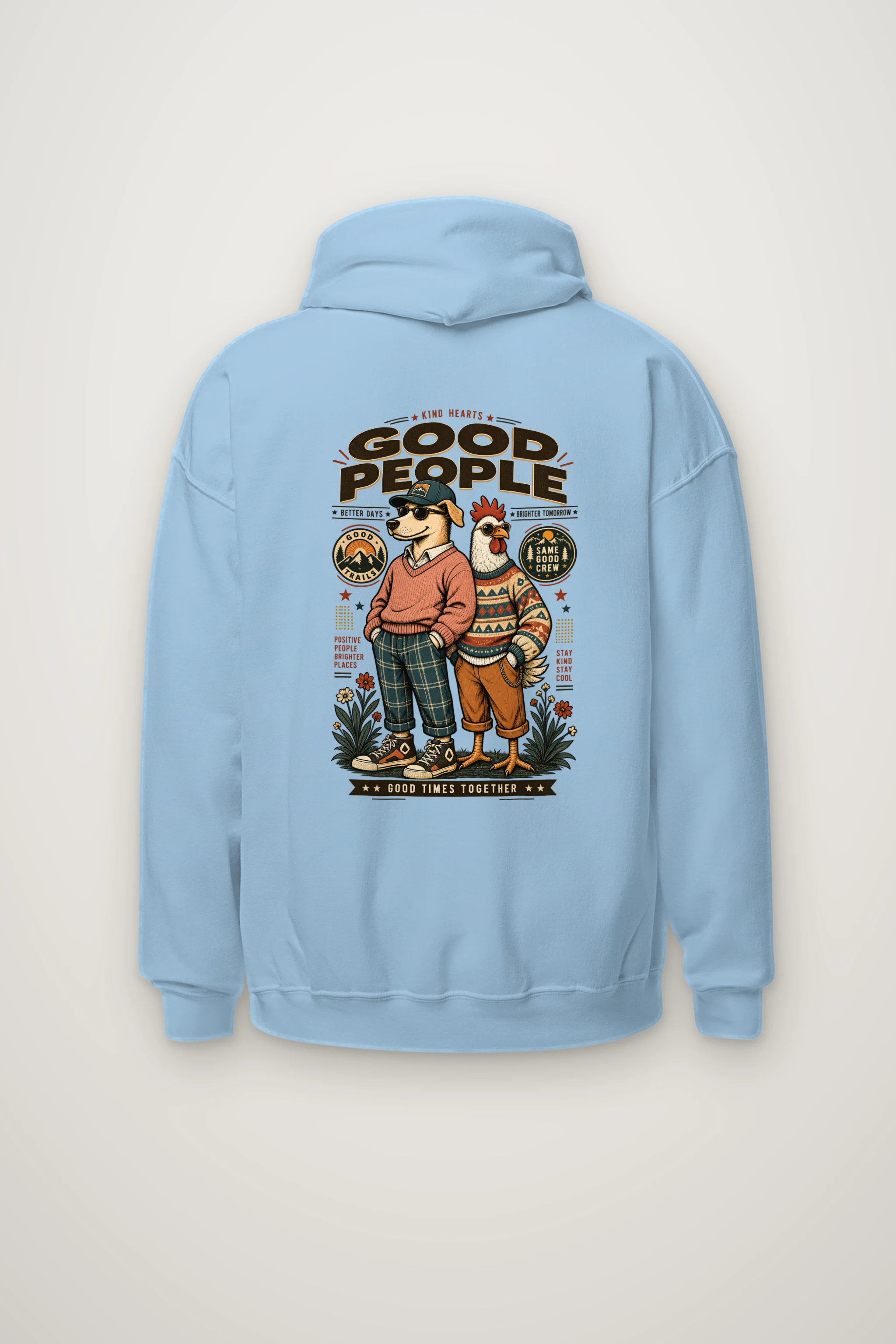 "Good Times Together" Heavy Blend Unisex Pullover Hoodie