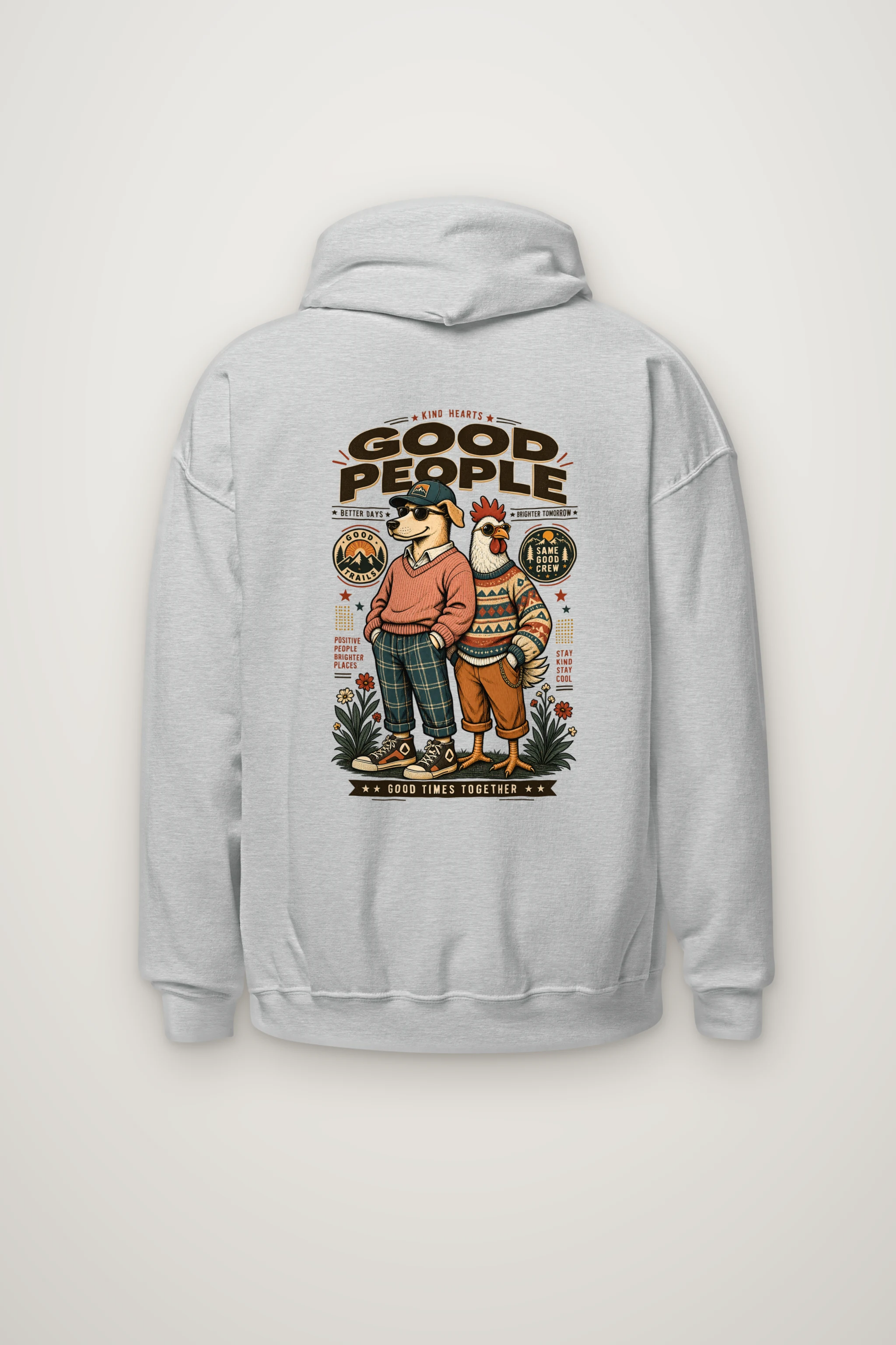 "Good Times Together" Heavy Blend Unisex Pullover Hoodie