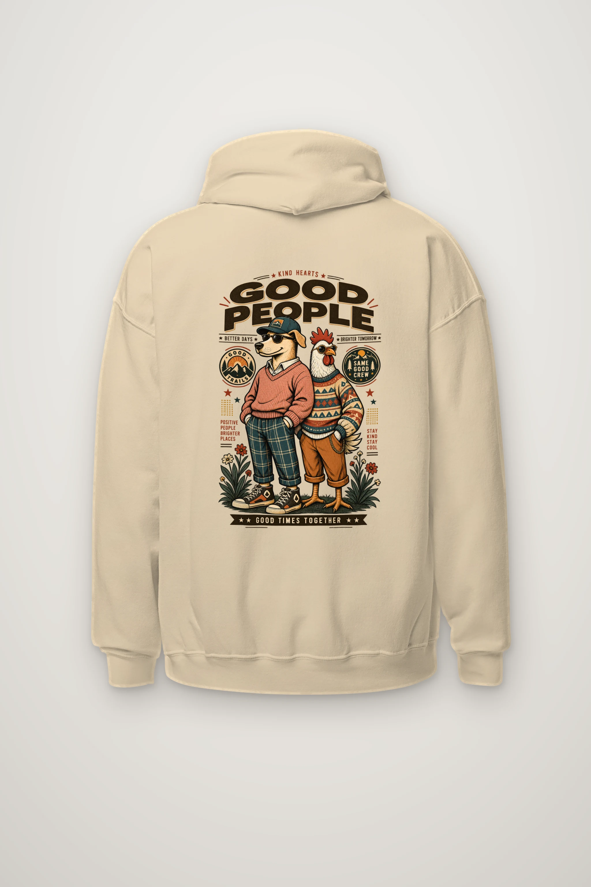 "Good Times Together" Heavy Blend Unisex Pullover Hoodie