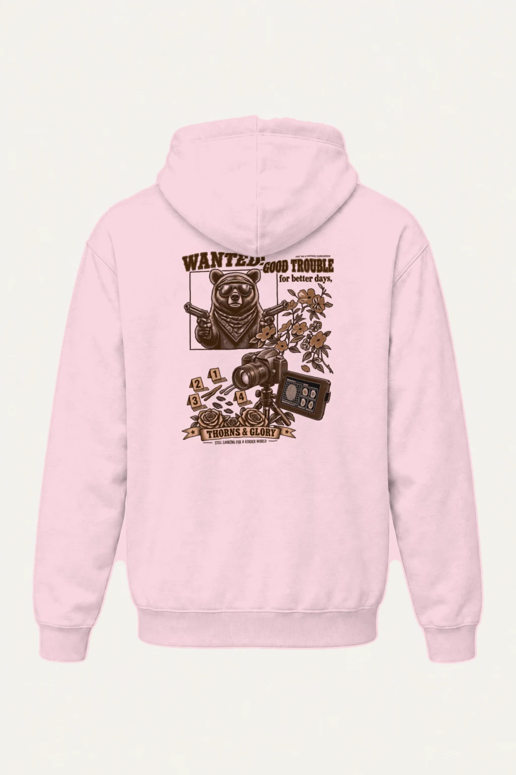 "Good Trouble Bear" Heavy Blend Unisex Pullover Hoodie | Gildan 18500