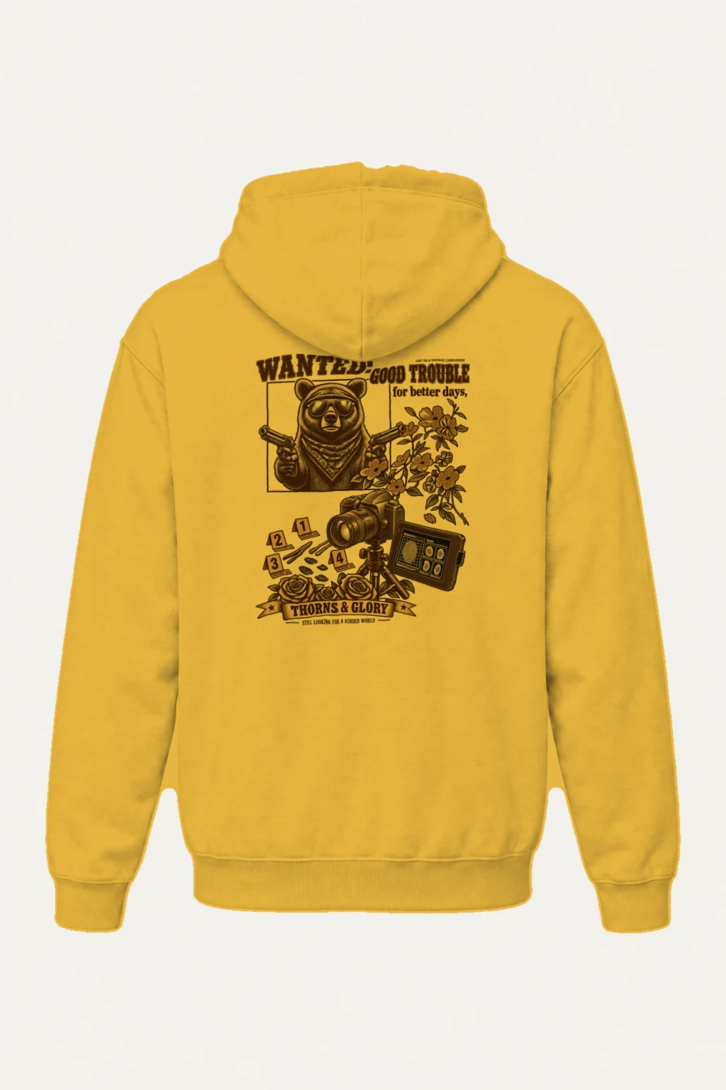 "Good Trouble Bear" Heavy Blend Unisex Pullover Hoodie | Gildan 18500
