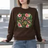 "Good Vibes Bloom" Heavy Blend Unisex Crewneck Sweatshirt