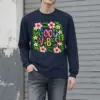 "Good Vibes Blooms" Unisex Longsleeve T-shirt