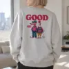 "Good Vibes Crew" Heavy Blend Unisex Crewneck Sweatshirt | Gildan 18000