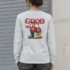 "Good Vibes Crew" Unisex Longsleeve T-shirt