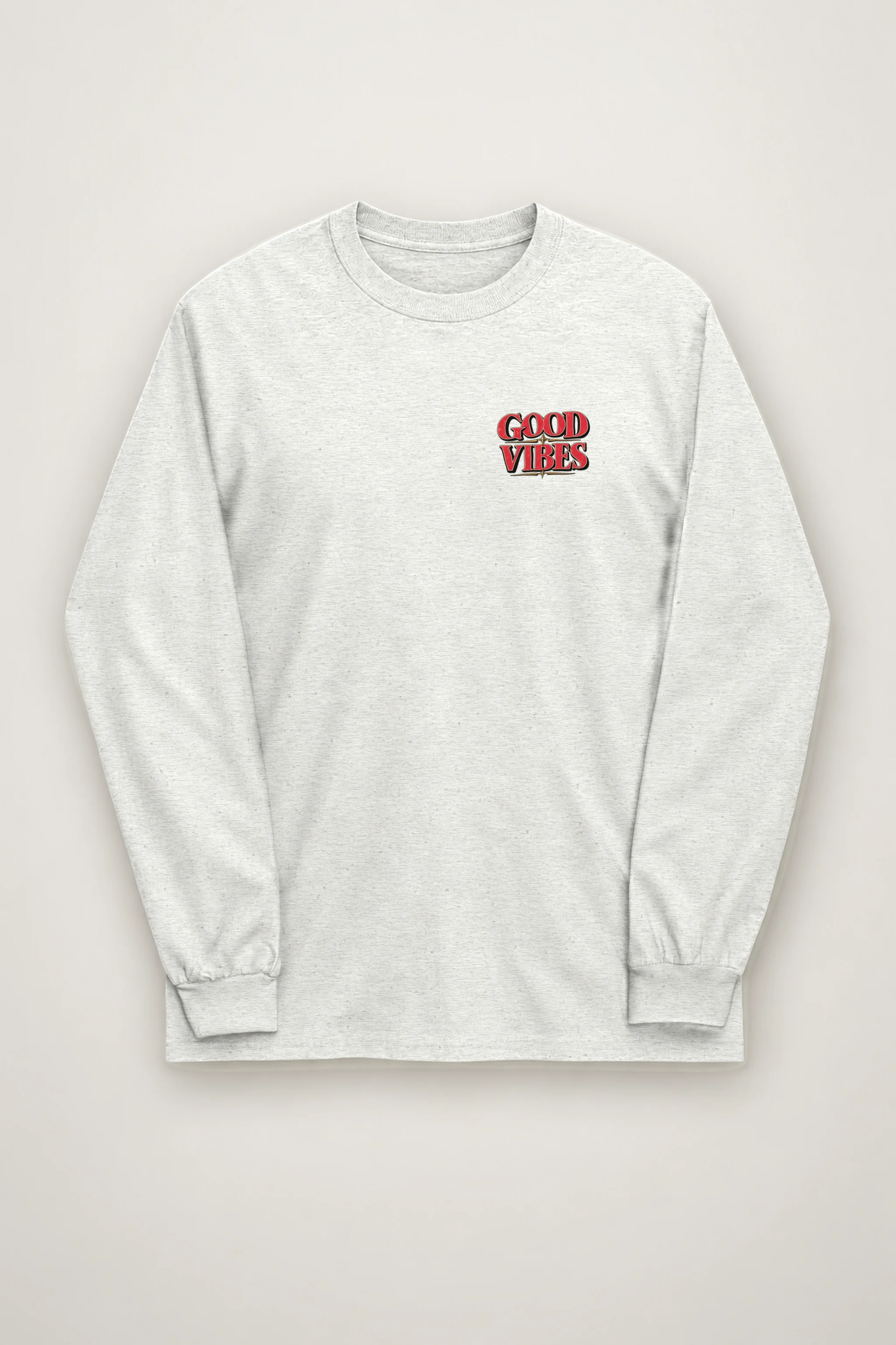 "Good Vibes Crew" Unisex Longsleeve T-shirt