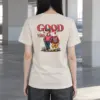 "Good Vibes Duo" Heavyweight Unisex Crewneck T-shirt