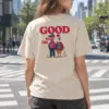 "Good Vibes Friends" Heavyweight Unisex Crewneck T-shirt | Gildan 5000