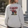 "Good Vibes" Heavy Blend Unisex Crewneck Sweatshirt | Gildan 18000