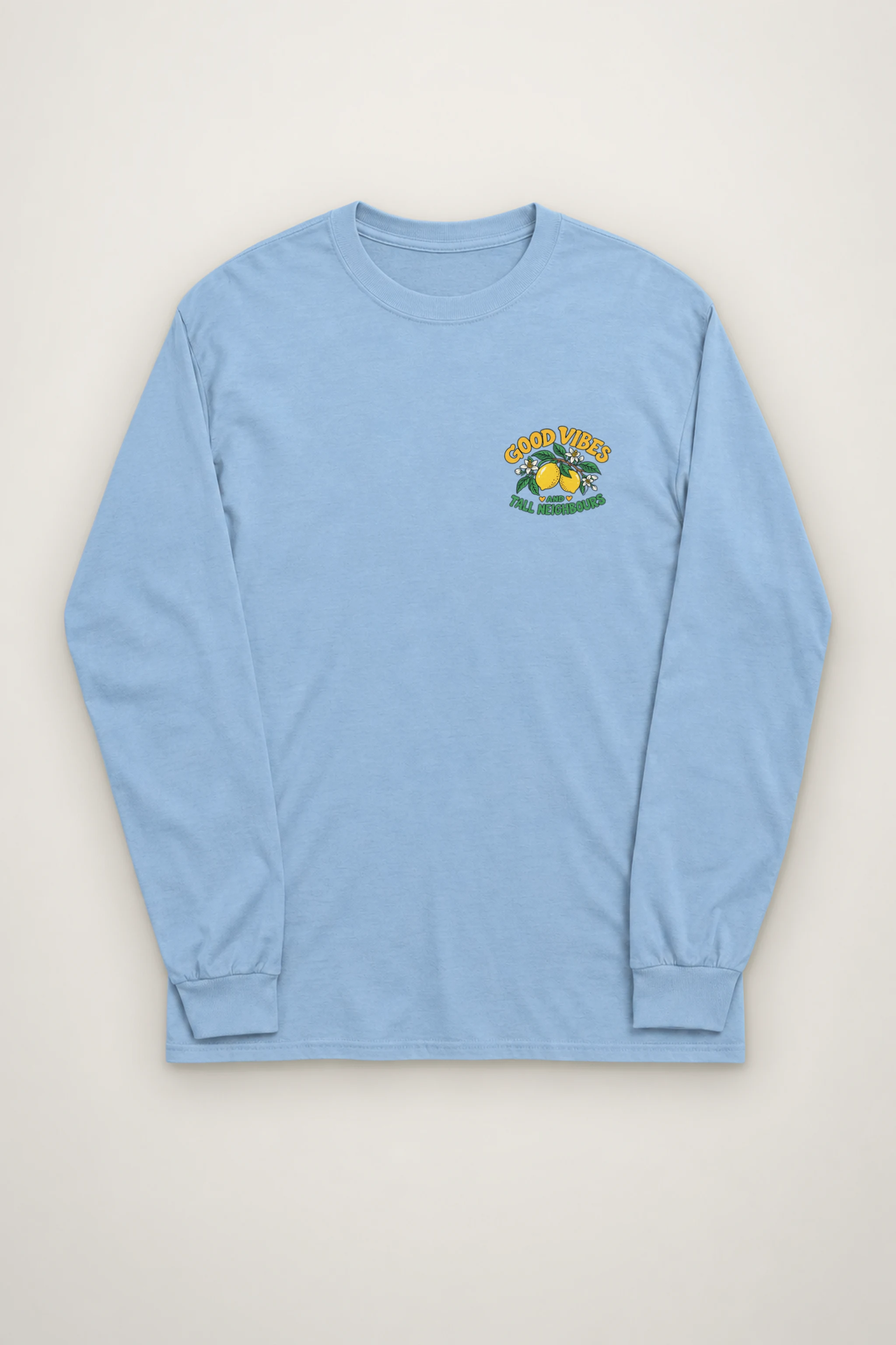 "Good Vibes Neighbours" Unisex Longsleeve T-shirt