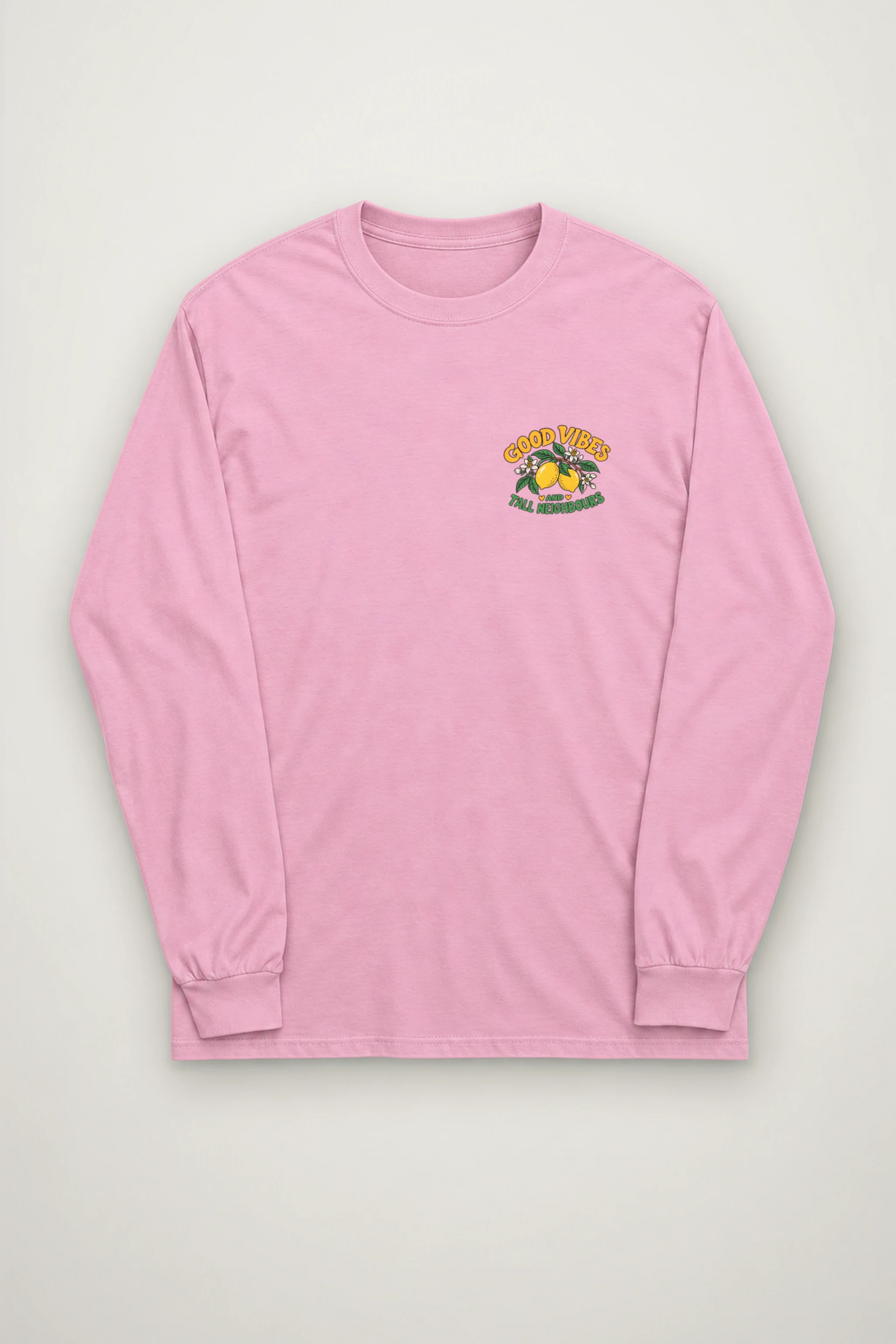 "Good Vibes Neighbours" Unisex Longsleeve T-shirt