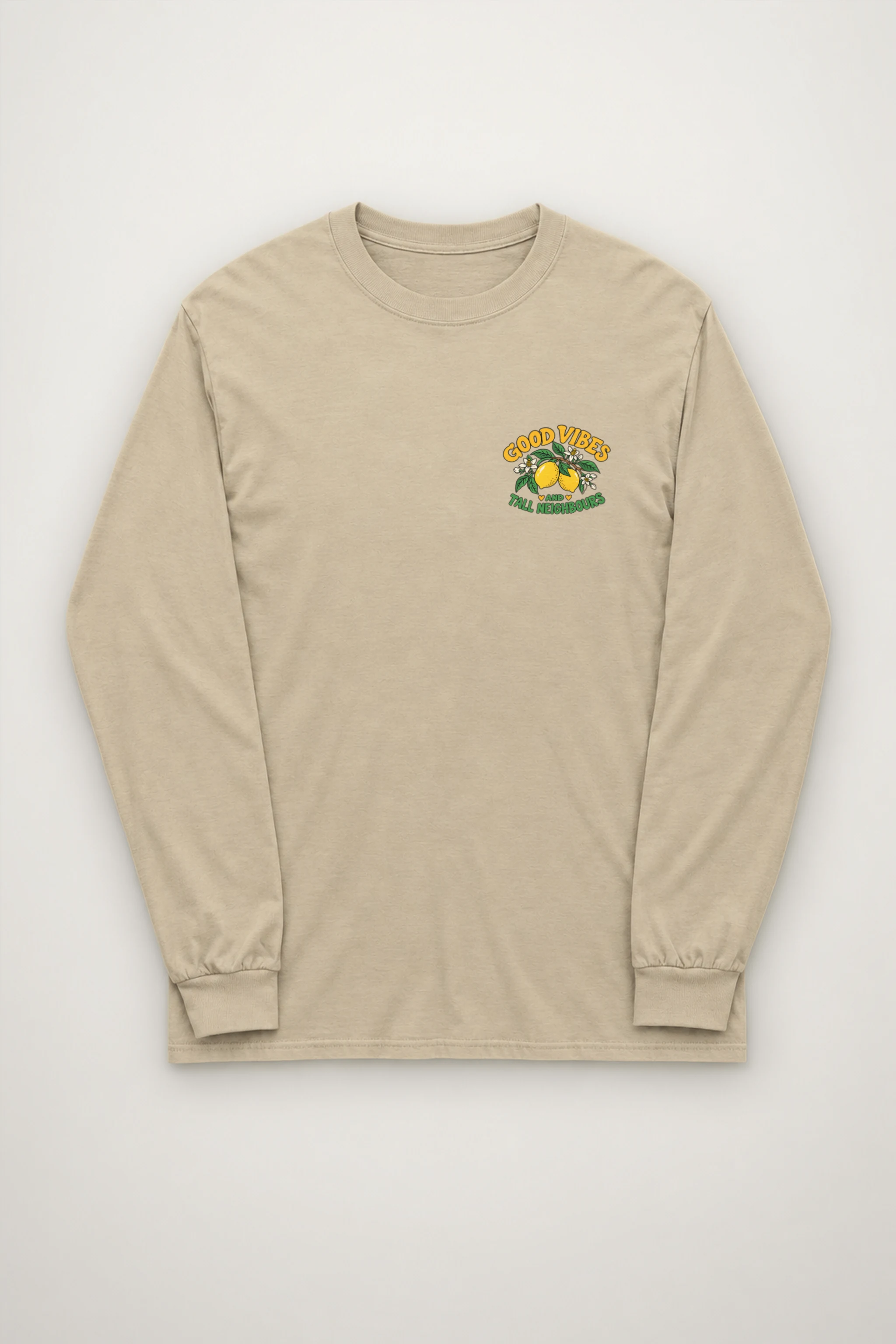 "Good Vibes Neighbours" Unisex Longsleeve T-shirt