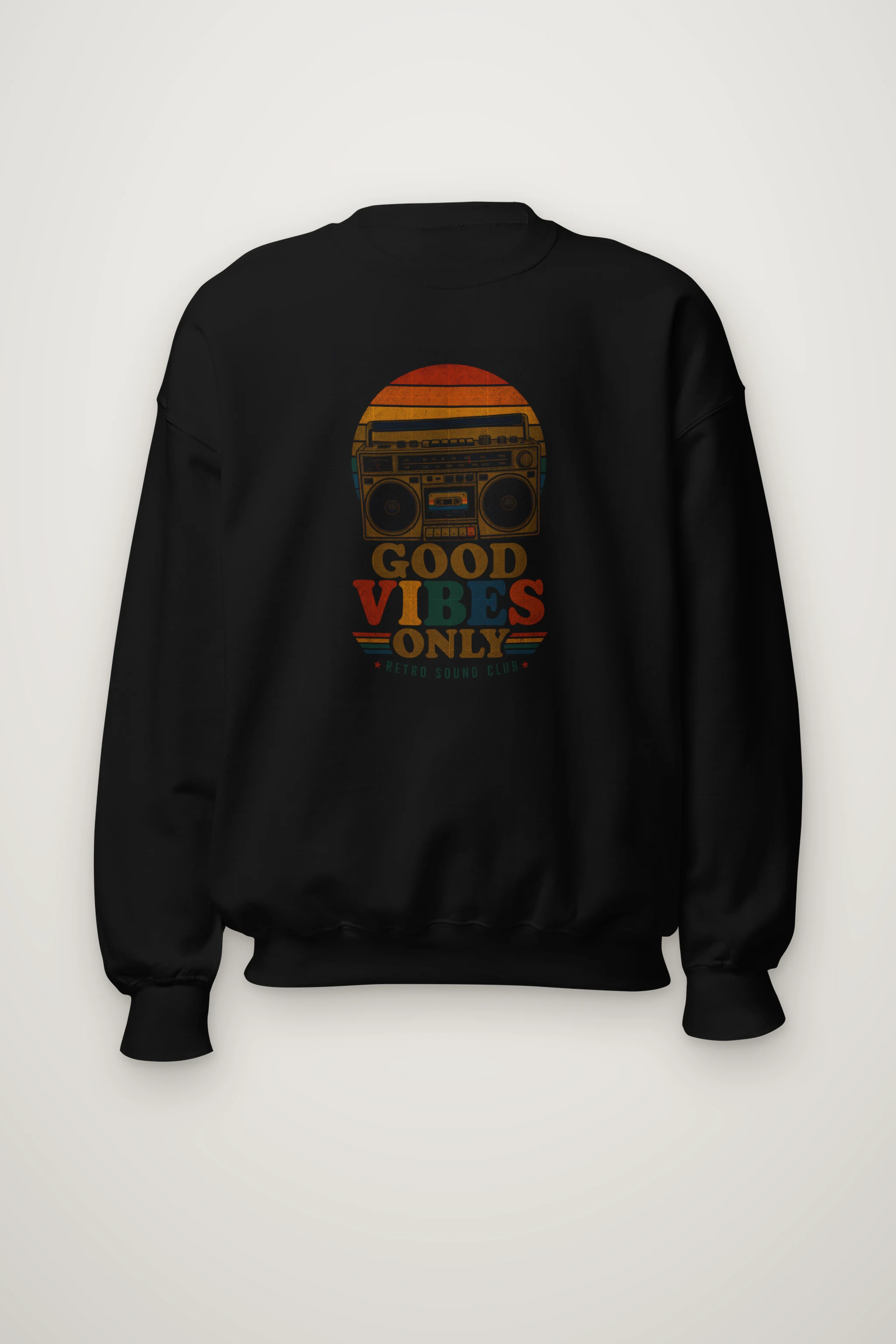 "Good Vibes Only" Heavy Blend Unisex Crewneck Sweatshirt