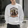 "Purring With Joy" Heavy Blend Unisex Crewneck Sweatshirt | Gildan 18000