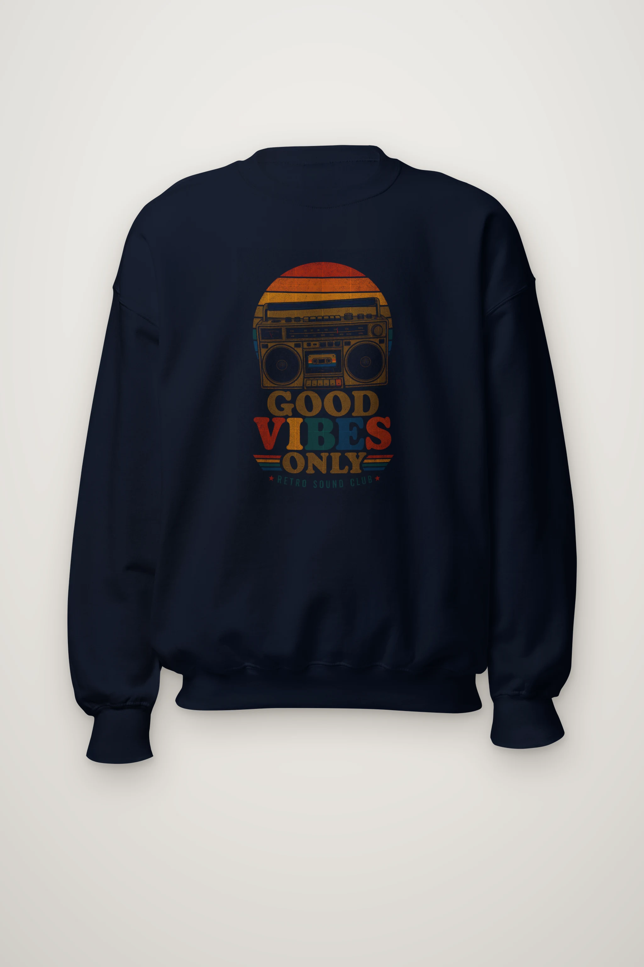 "Good Vibes Only" Heavy Blend Unisex Crewneck Sweatshirt