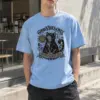 "Good Vibes Only" Heavyweight Unisex Crewneck T-shirt | Gildan 5000