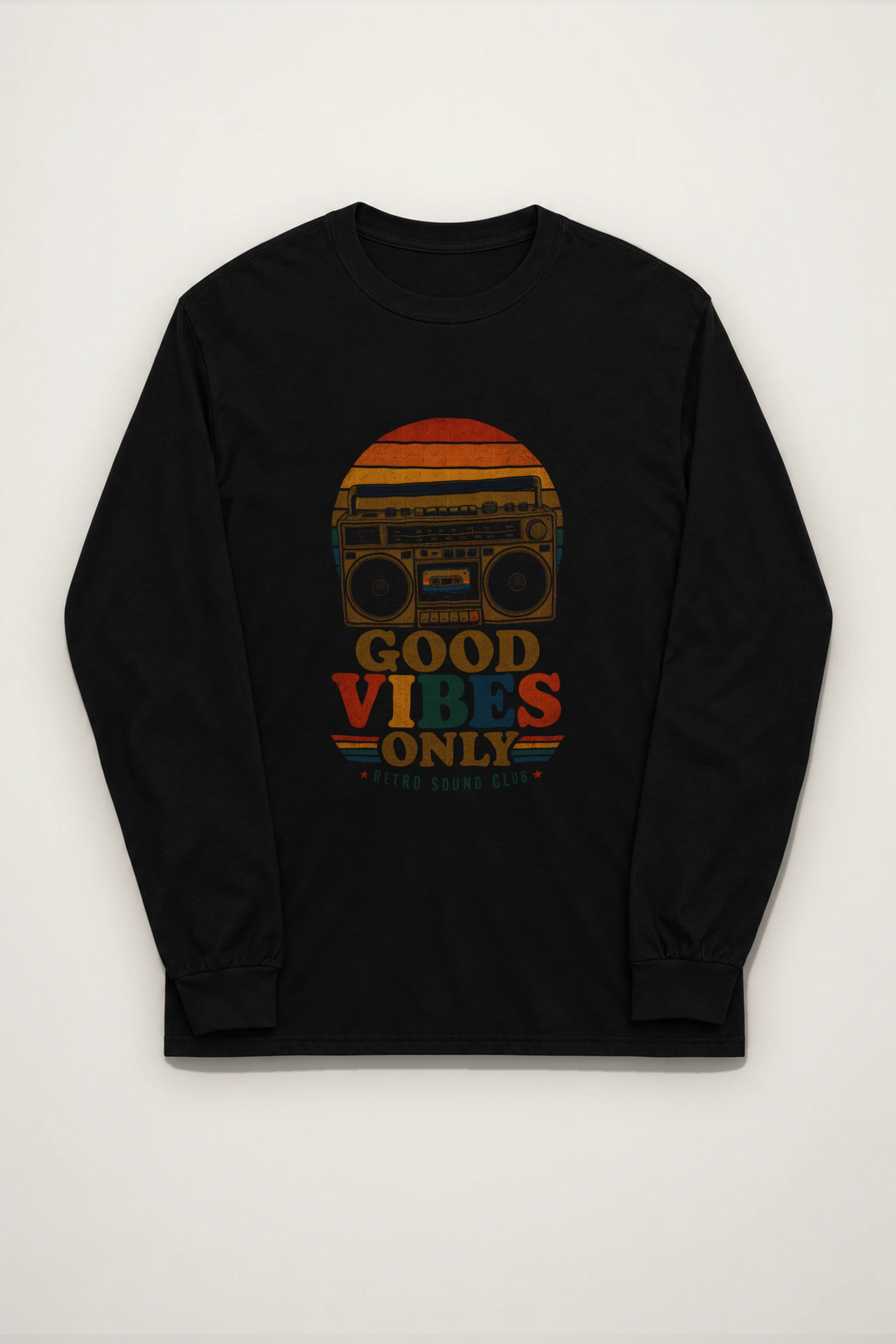 "Good Vibes Only" Unisex Longsleeve T-shirt
