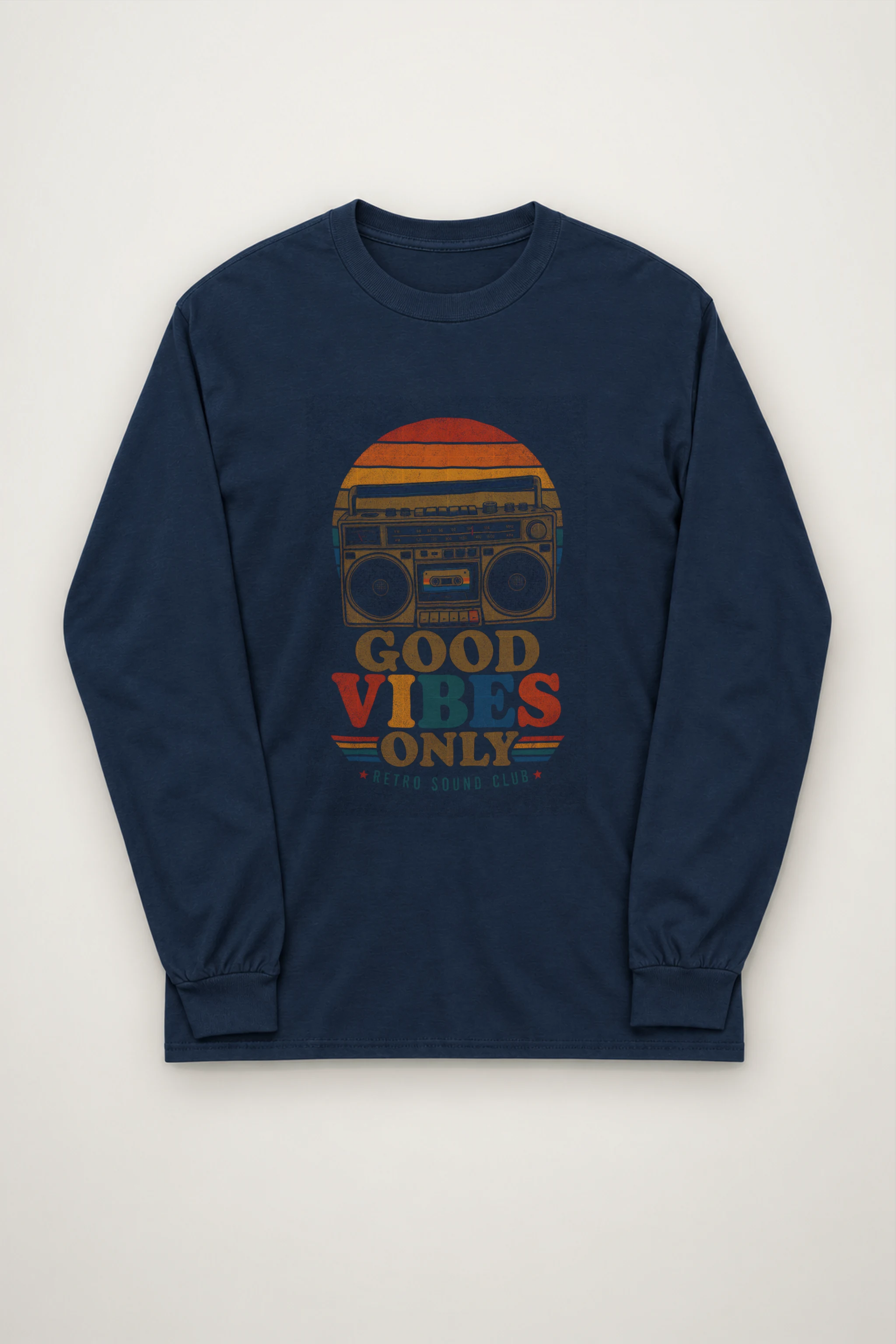 "Good Vibes Only" Unisex Longsleeve T-shirt
