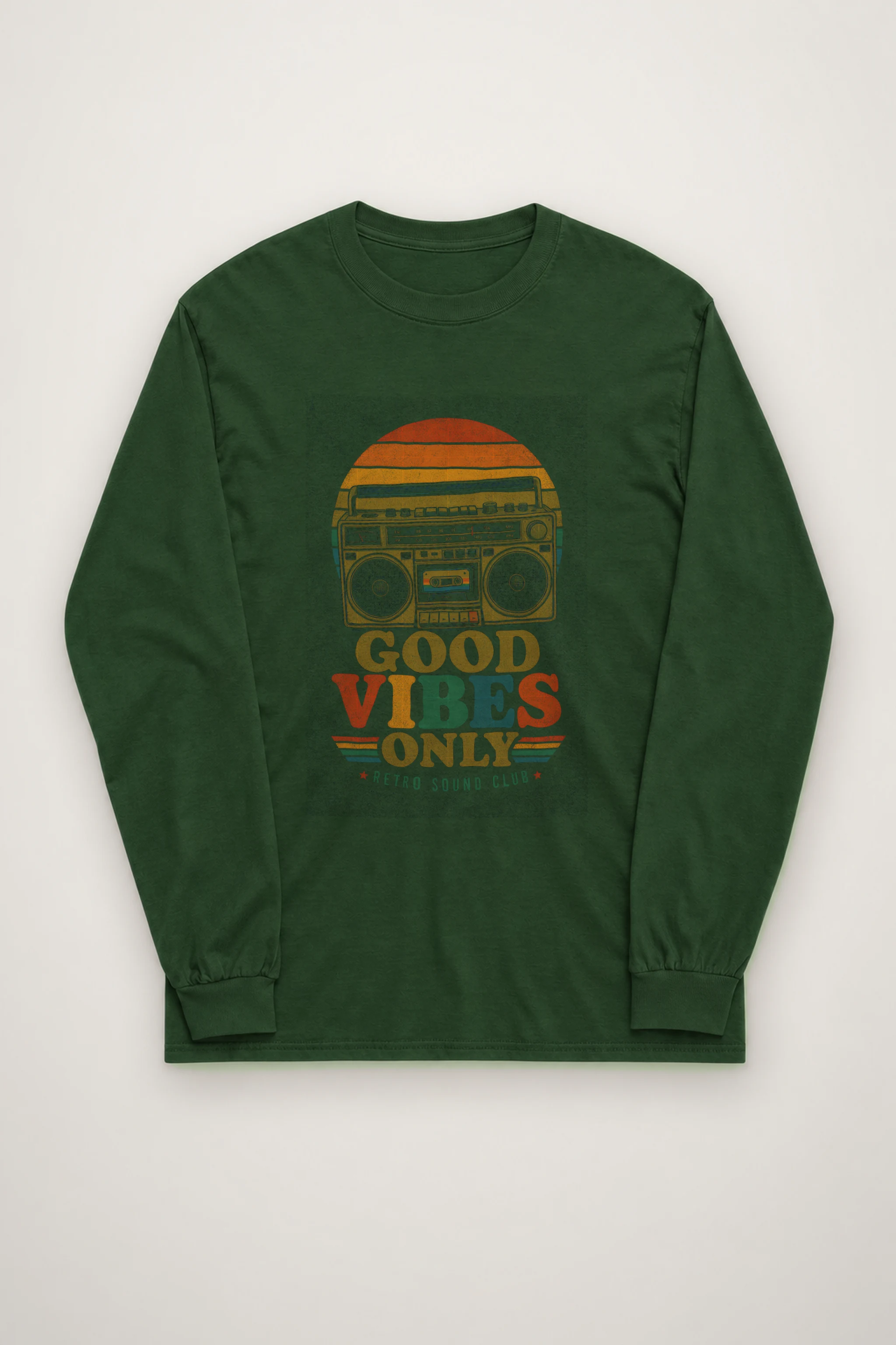 "Good Vibes Only" Unisex Longsleeve T-shirt