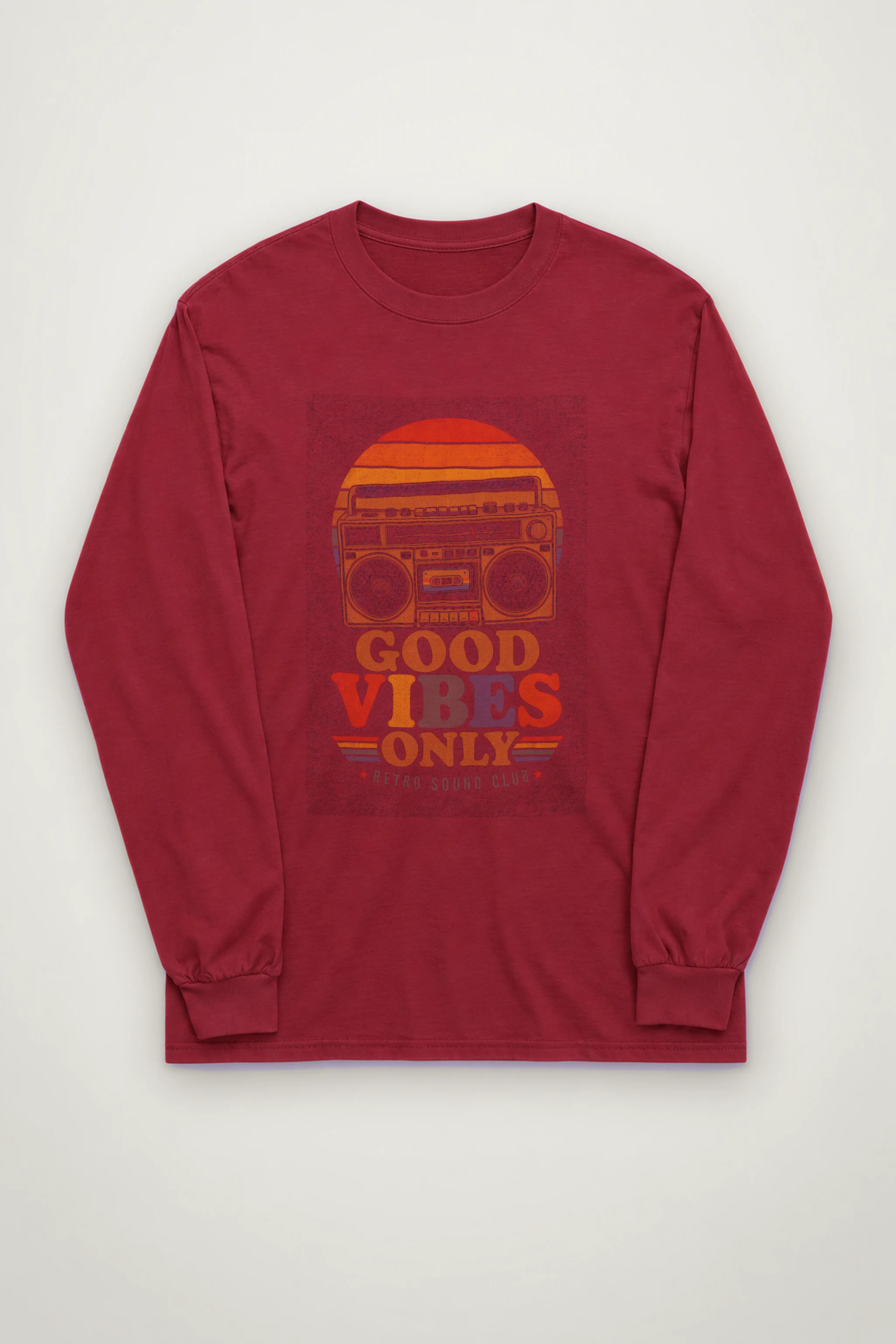 "Good Vibes Only" Unisex Longsleeve T-shirt