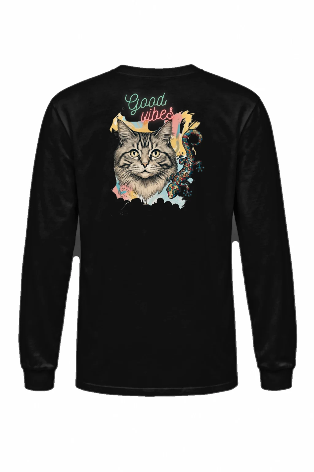 "Good Vibes" Unisex Longsleeve T-shirt | Gildan 2400