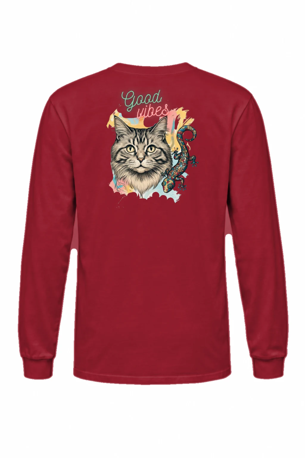 "Good Vibes" Unisex Longsleeve T-shirt | Gildan 2400