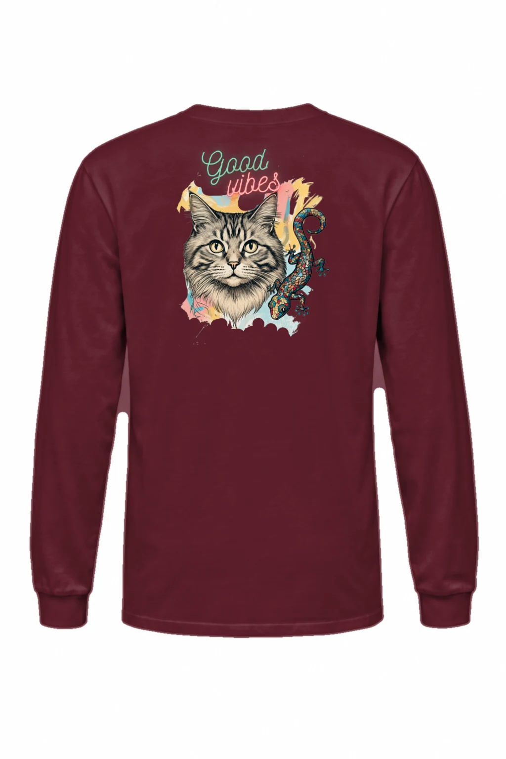 "Good Vibes" Unisex Longsleeve T-shirt | Gildan 2400
