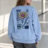 "Gorgeous Flower Index" Heavy Blend Unisex Crewneck Sweatshirt | Gildan 18000