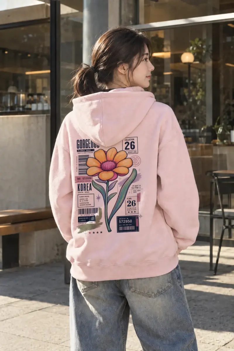 "Gorgeous Flower Index" Heavy Blend Unisex Pullover Hoodie | Gildan 18500