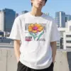 "Gorgeous Korea Bloom" Heavyweight Unisex Crewneck T-shirt | Gildan 5000