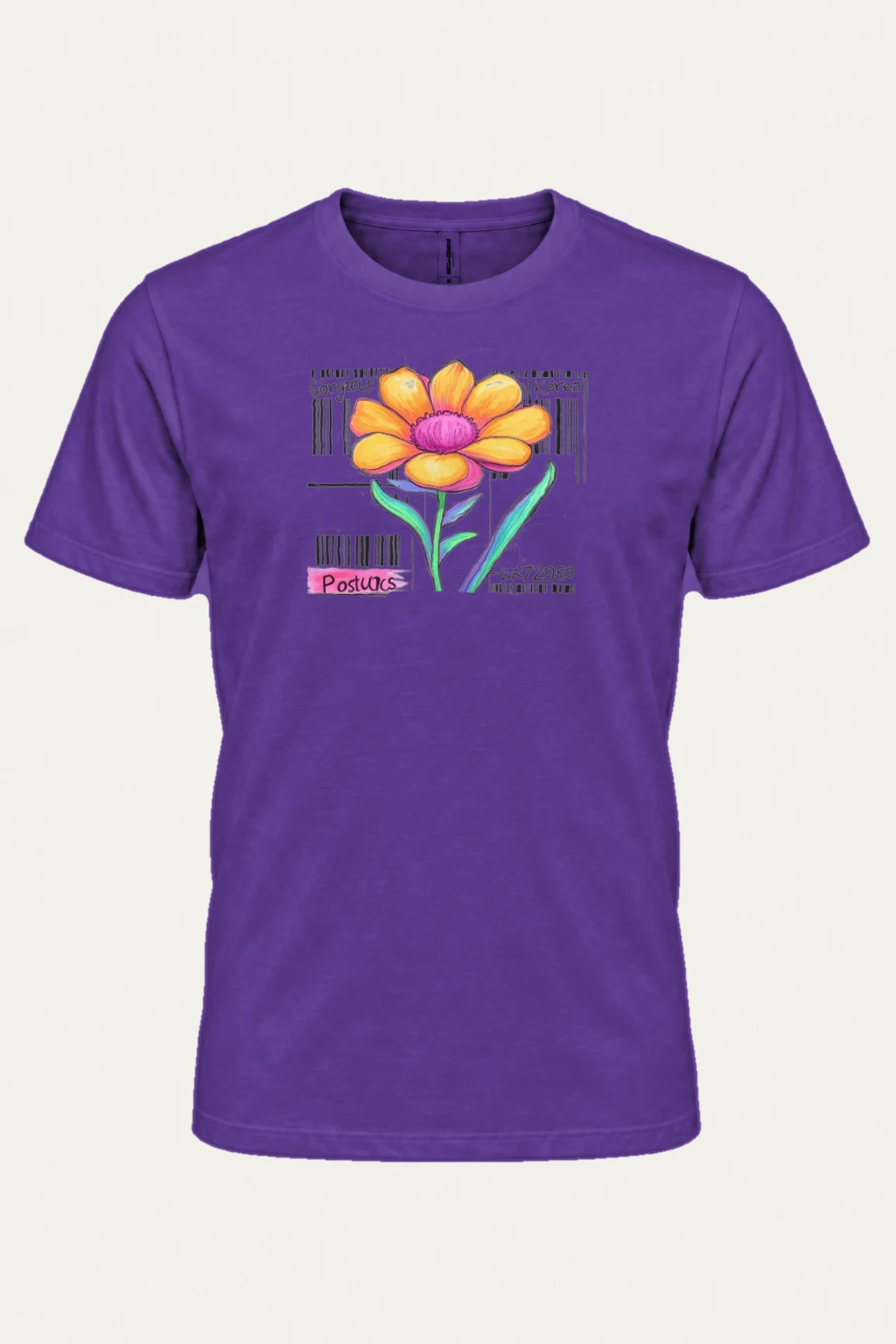 "Gorgeous Korea Bloom" Heavyweight Unisex Crewneck T-shirt | Gildan 5000