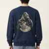 "Gorilla Cash Fan" Heavy Blend Unisex Crewneck Sweatshirt | Gildan 18000