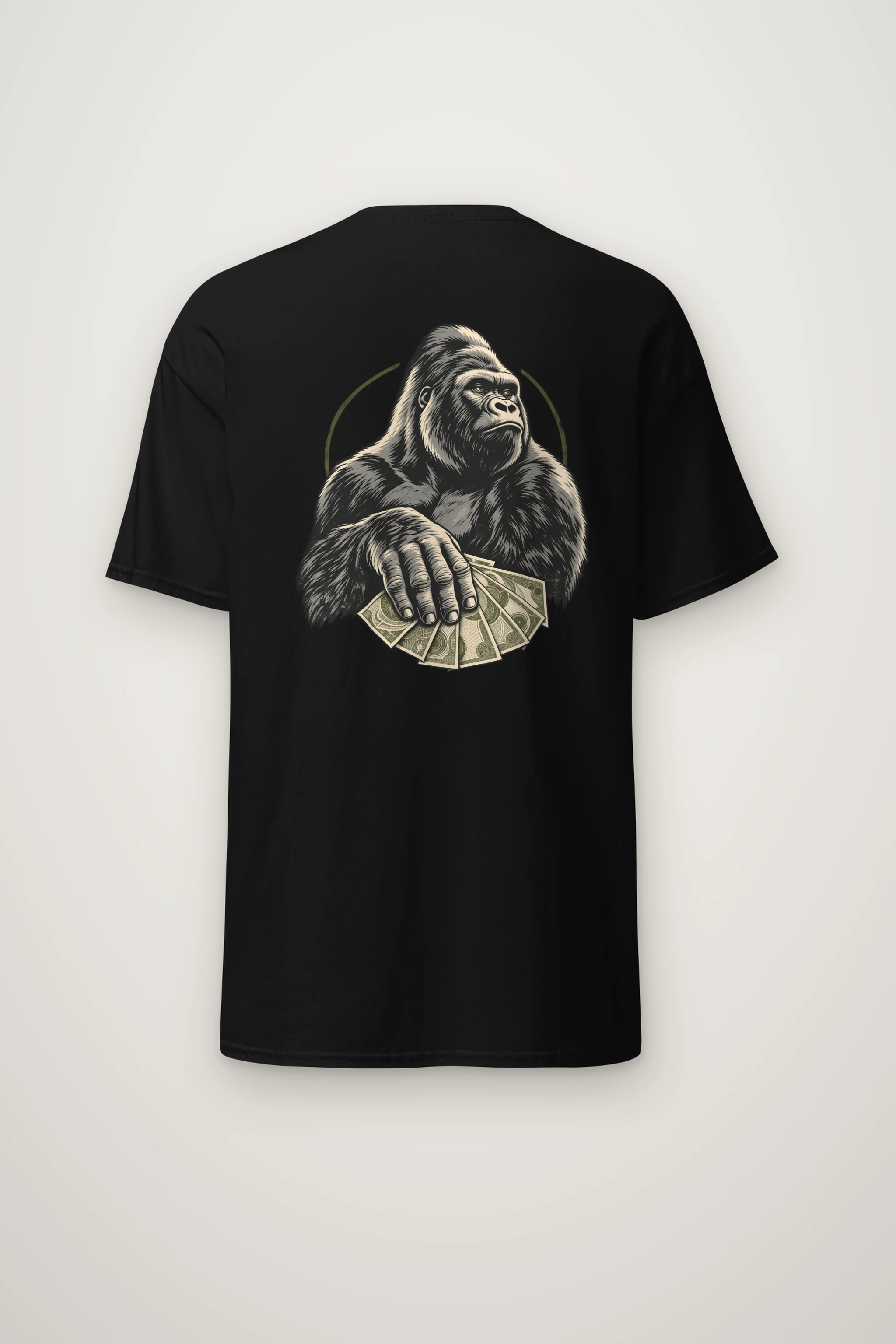 "Gorilla Cash Fan" Heavyweight Unisex Crewneck T-shirt