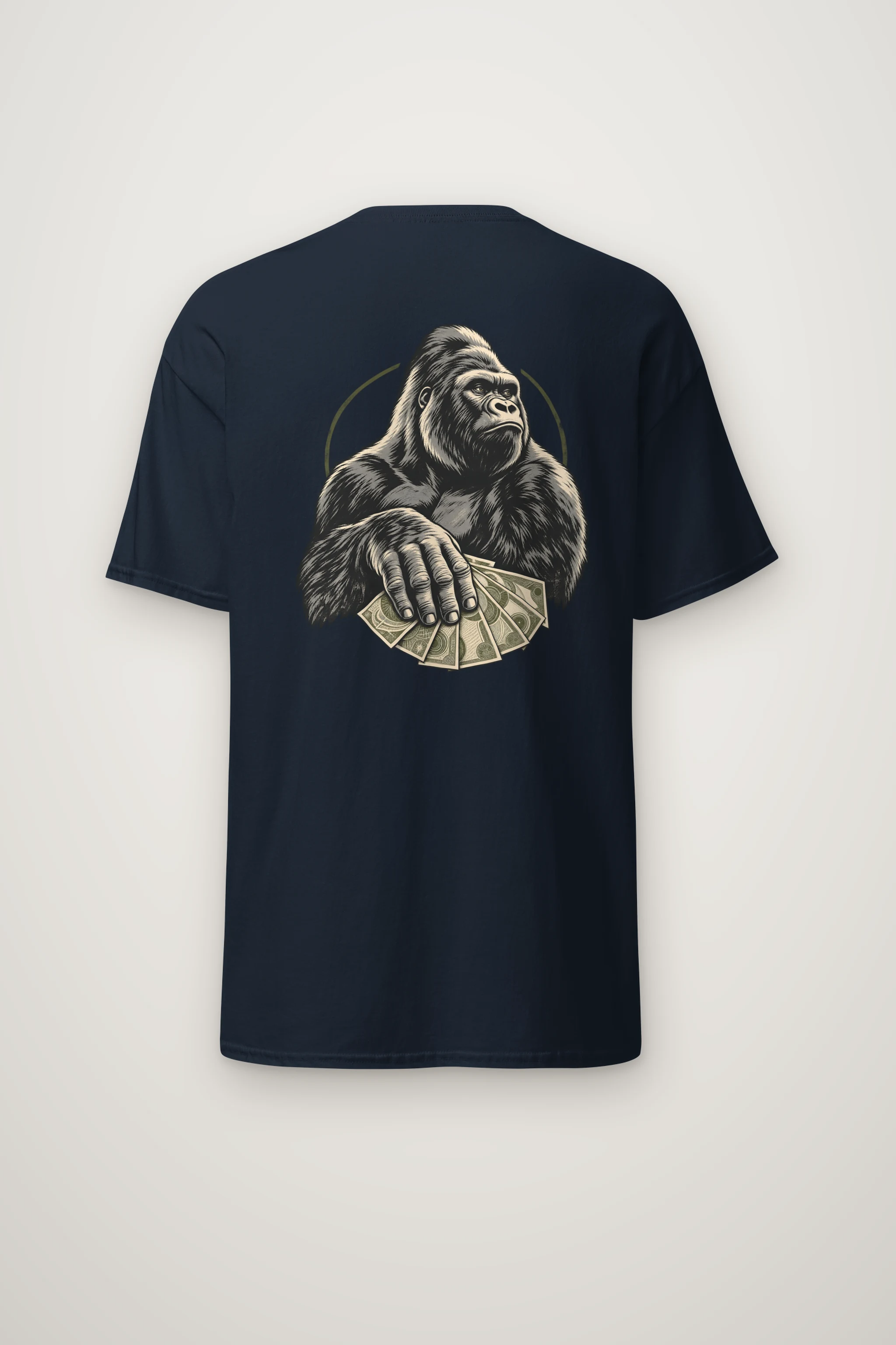 "Gorilla Cash Fan" Heavyweight Unisex Crewneck T-shirt