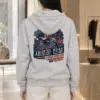 "Gorilla Mountain City" Heavy Blend Unisex Pullover Hoodie | Gildan 18500