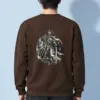 "Gothic Knight Crest" Heavy Blend Unisex Crewneck Sweatshirt