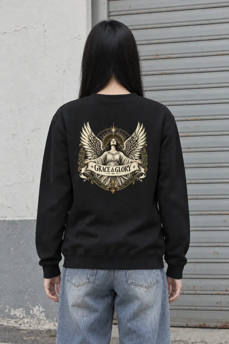 "Grace & Glory" Heavy Blend Unisex Crewneck Sweatshirt