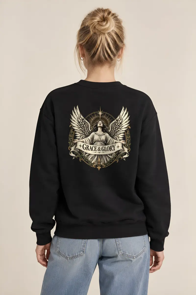 "Grace & Glory" Heavy Blend Unisex Crewneck Sweatshirt