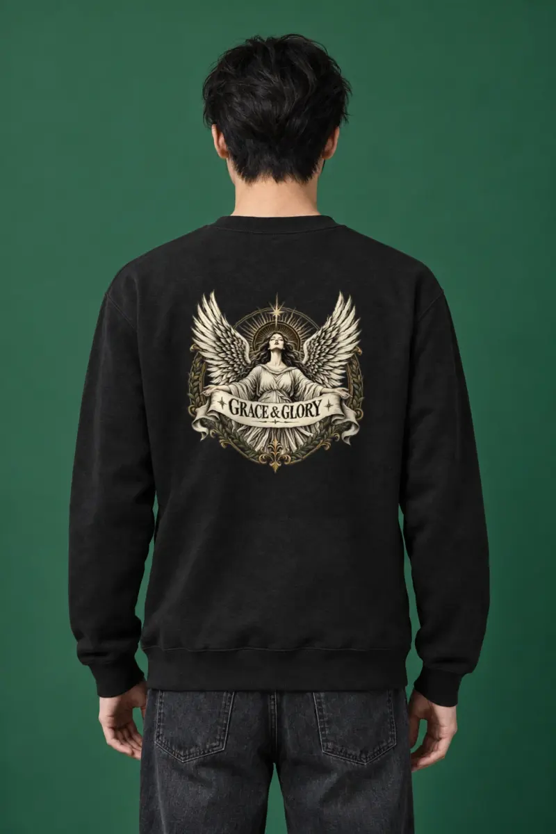 "Grace & Glory" Heavy Blend Unisex Crewneck Sweatshirt