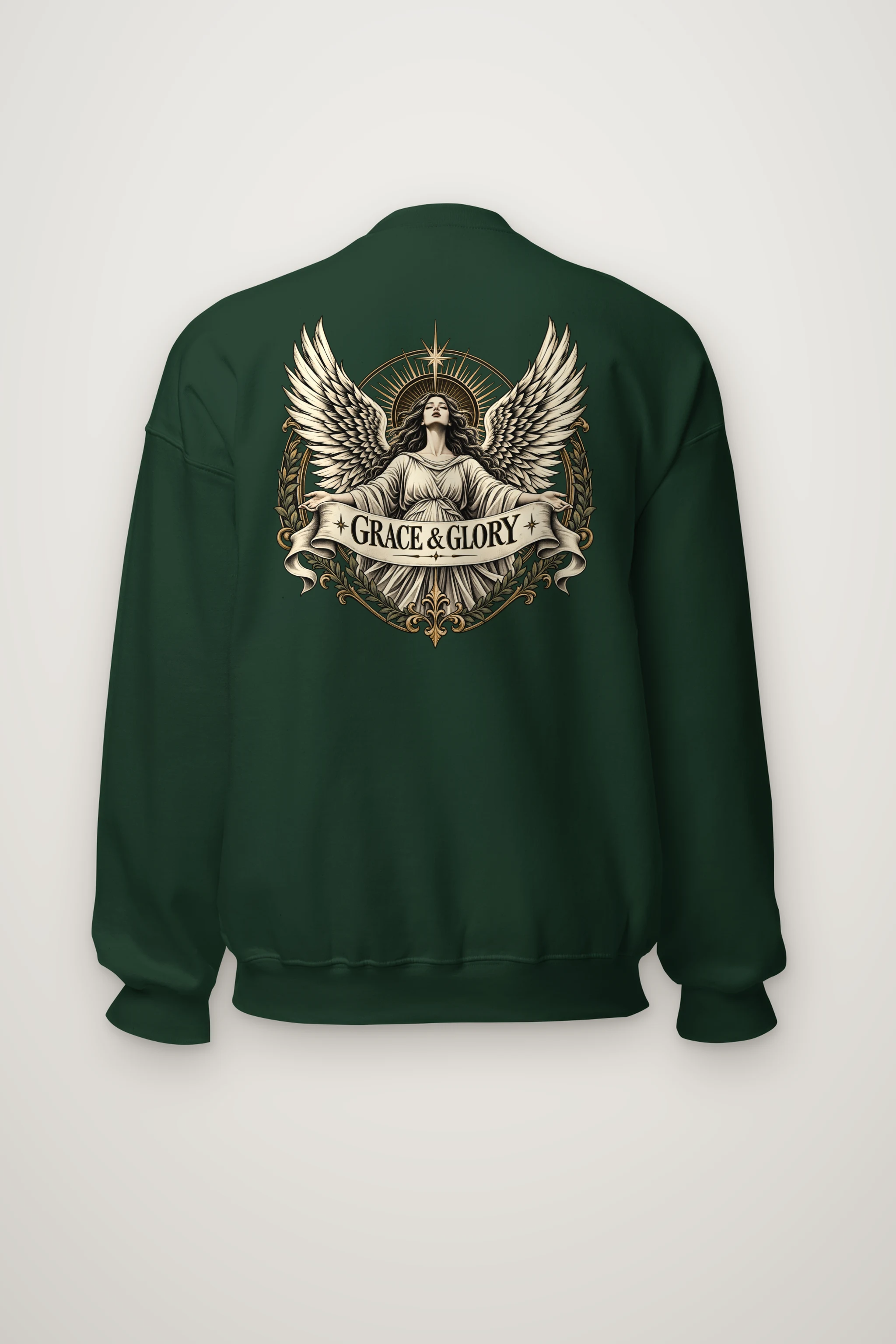 "Grace & Glory" Heavy Blend Unisex Crewneck Sweatshirt