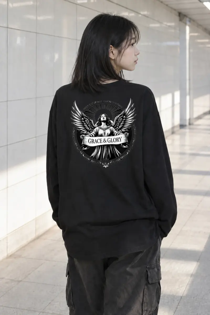 “Grace & Glory” Unisex Longsleeve T-shirt | Gildan 2400