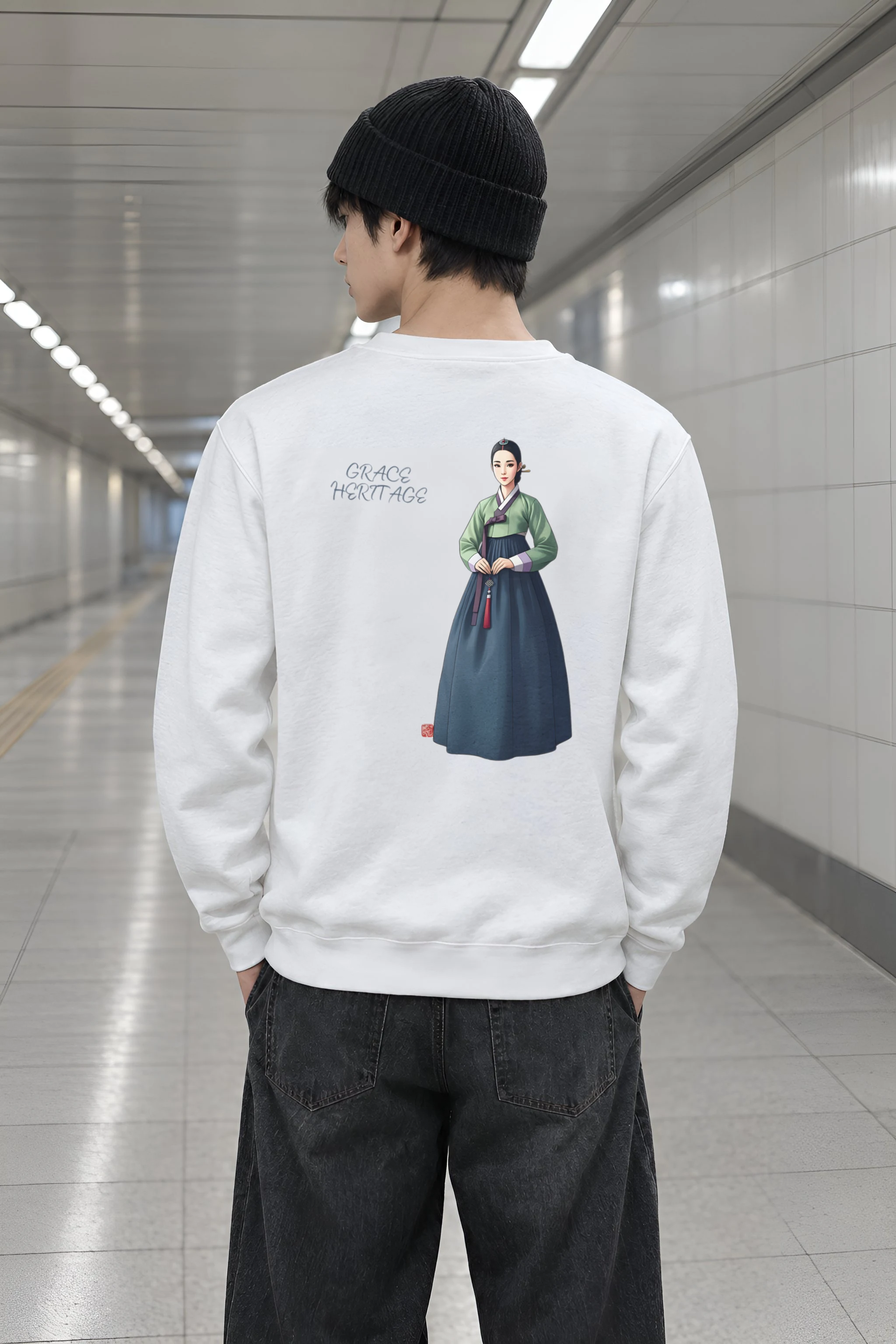 "Grace Heritage" Heavy Blend Unisex Crewneck Sweatshirt