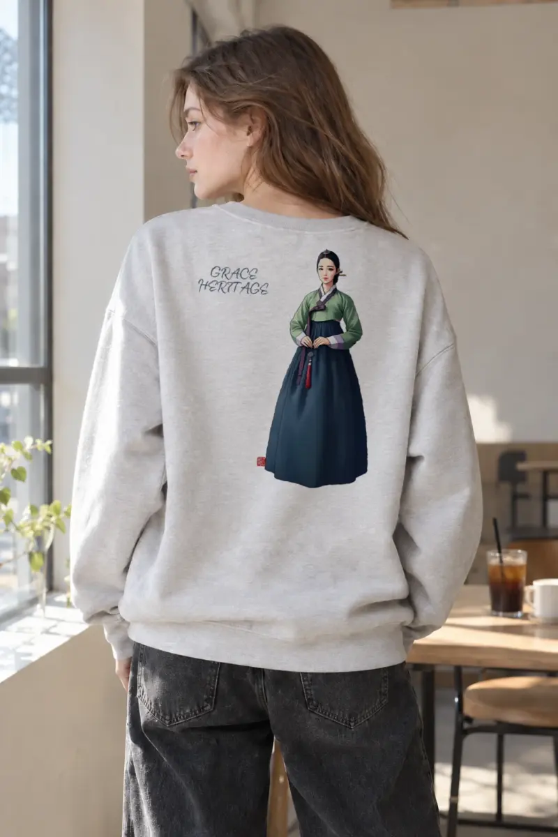 “Grace Heritage” Heavy Blend Unisex Crewneck Sweatshirt | Gildan 18000